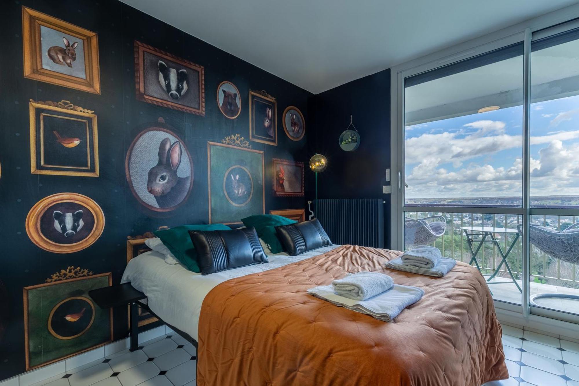Le Studio Enchante - Vue Magique De Montrichard Exterior photo